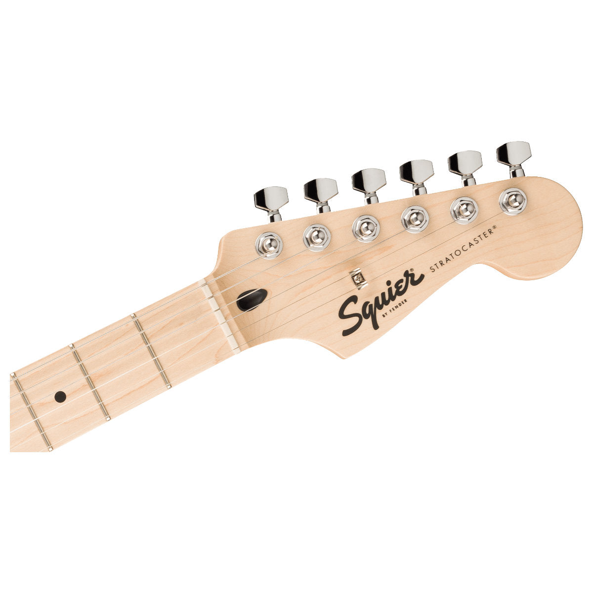 Squier Sonic Stratocaster HT Electric Guitar - Maple Fingerboard - White Pickguard - Sea Foam Green