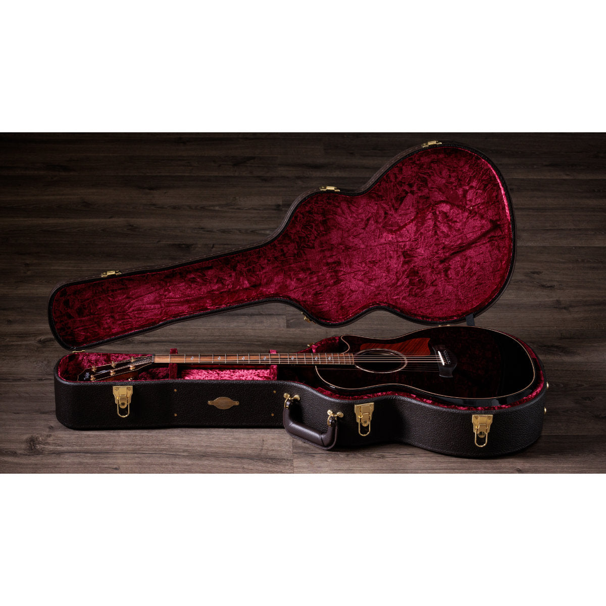 Taylor Next-Gen Builder's Edition 814ce Blacktop Grand Auditorium Acoustic-Electric Guitar - Indian Rosewood/Adirondack Spruce