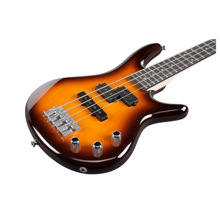 Ibanez GSRM20 Mikro Electric 4-String Bass Guitar - Brown Sunburst - Bananas at Large®