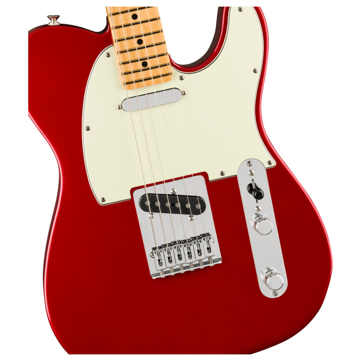 Fender 75th Anniversary Player II Telecaster Electric Guitar - Maple Fingerboard - Candy Apple Red