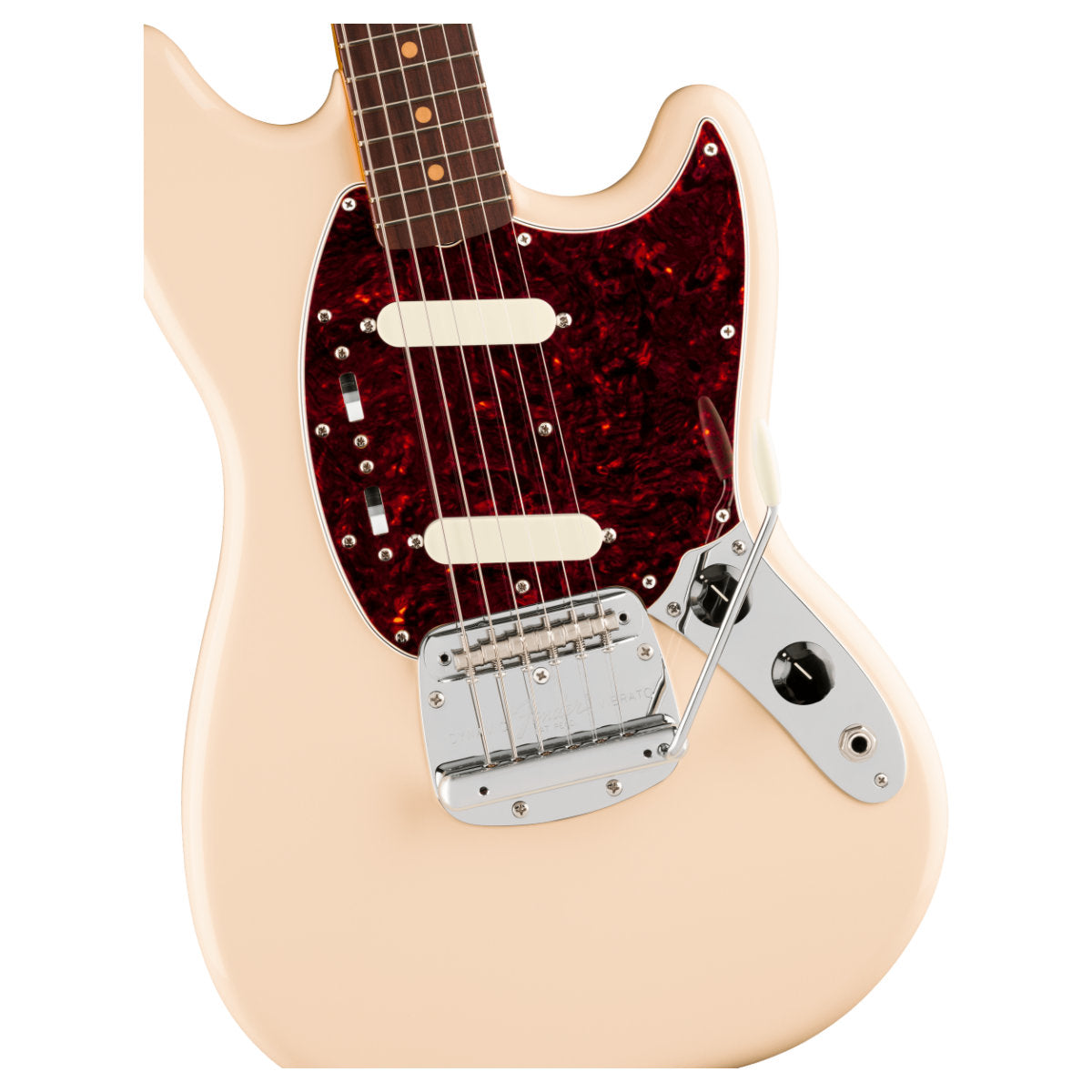 Fender Vintera III Mid 60s Mustang Electric Guitar - Rosewood Fingerboard - Olympic White
