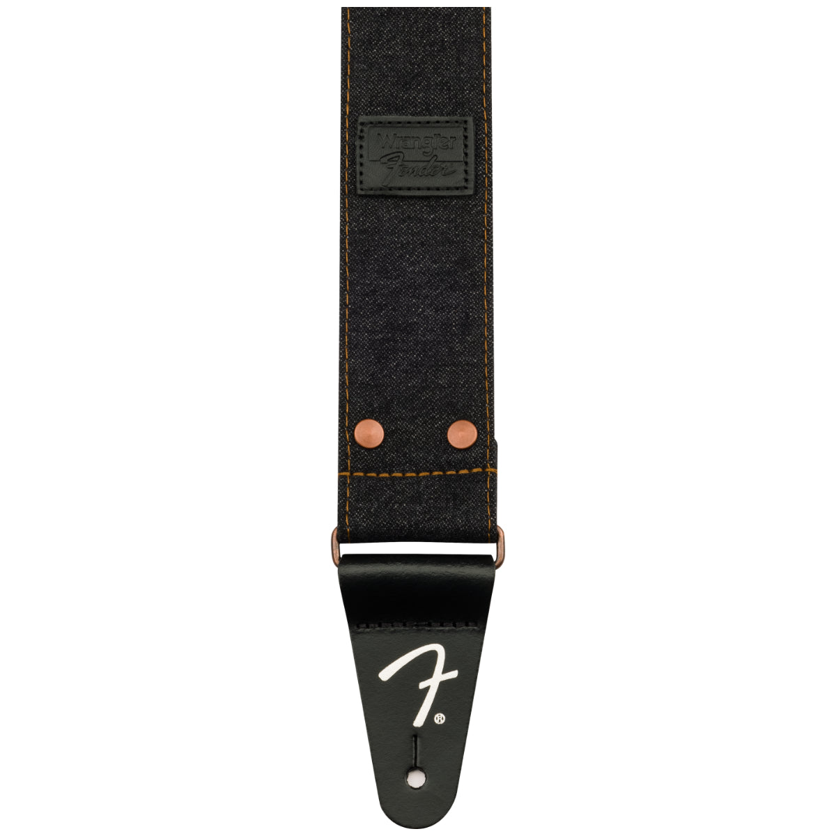Fender x Wrangler Denim Guitar Strap - Black