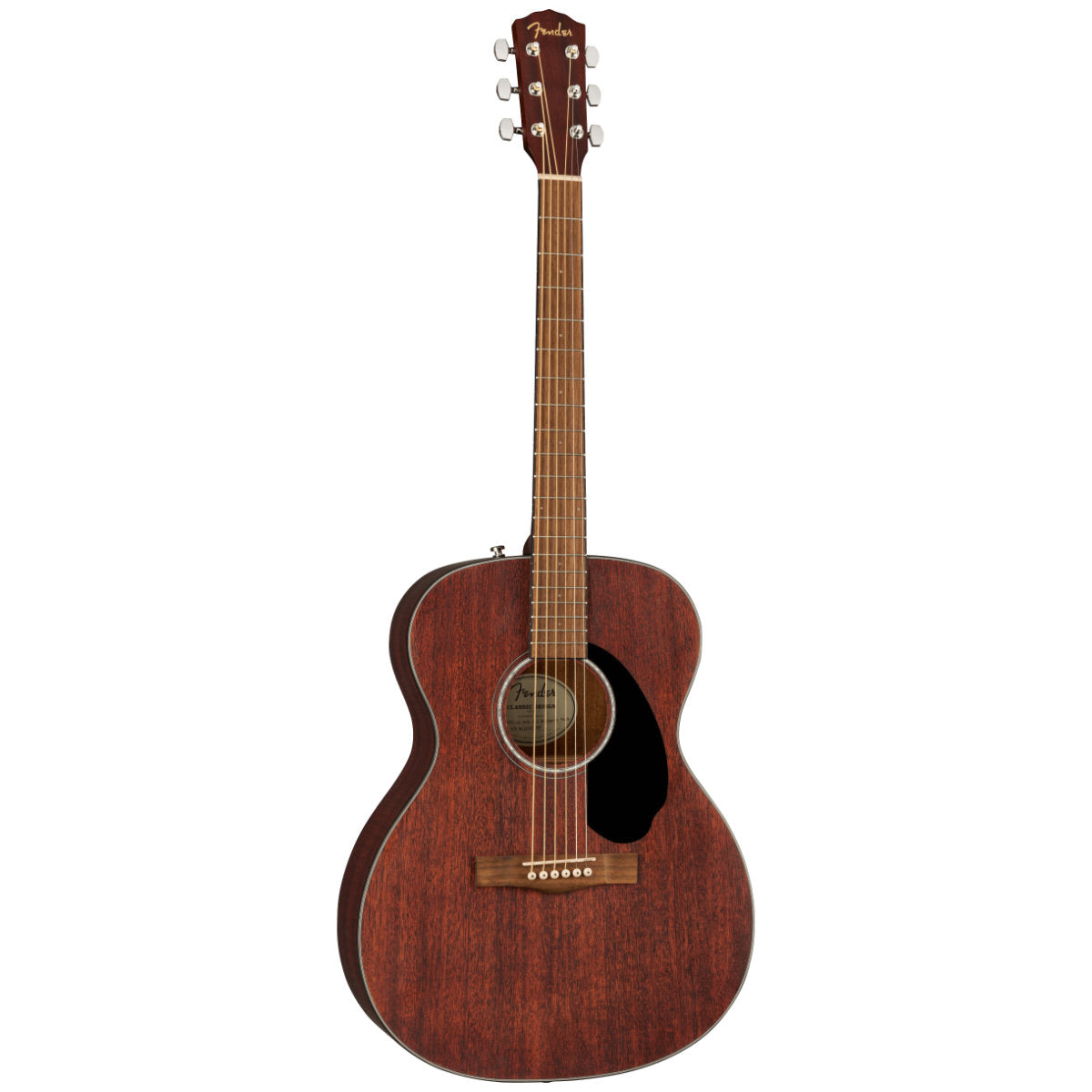 Fender CC-60S Solid Top Concert Acoustic Guitar - All-Mahogany - Bananas at Large®