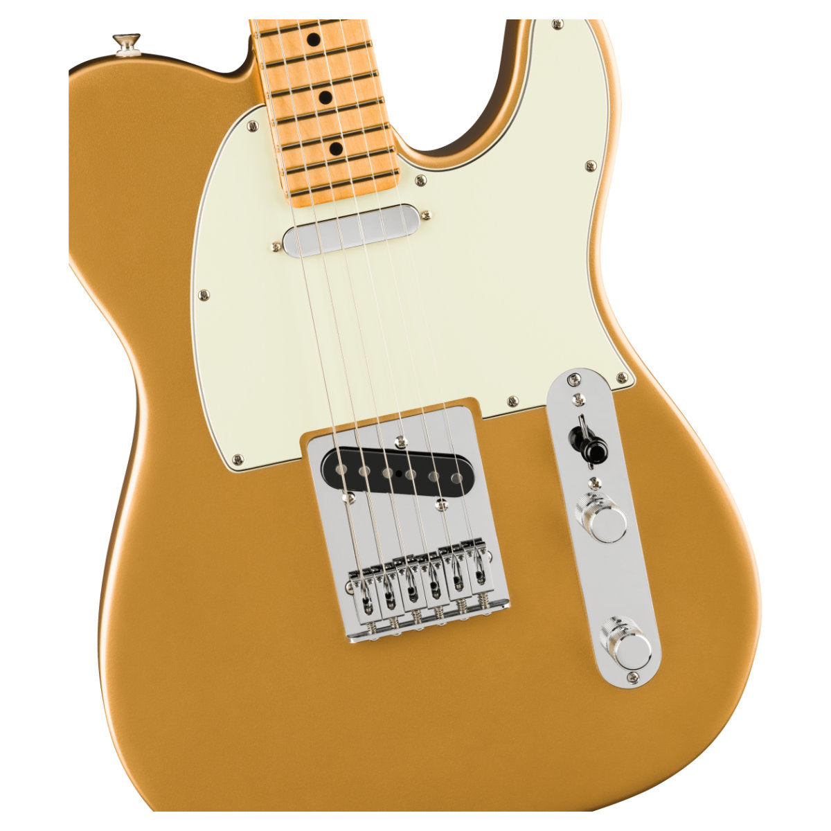 Fender 75th Anniversary Player II Telecaster Electric Guitar - Maple Fingerboard - Aztec Gold
