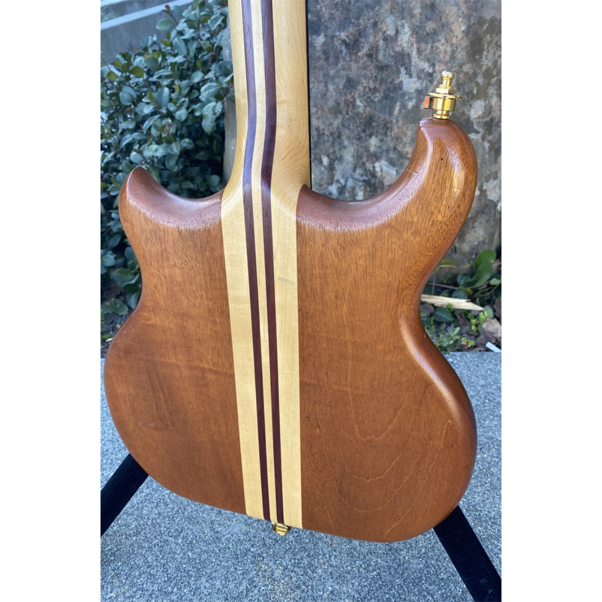 Alembic Zebrawood 4-String Bass w/ Bag (Pre-Owned) - Bananas at Large®