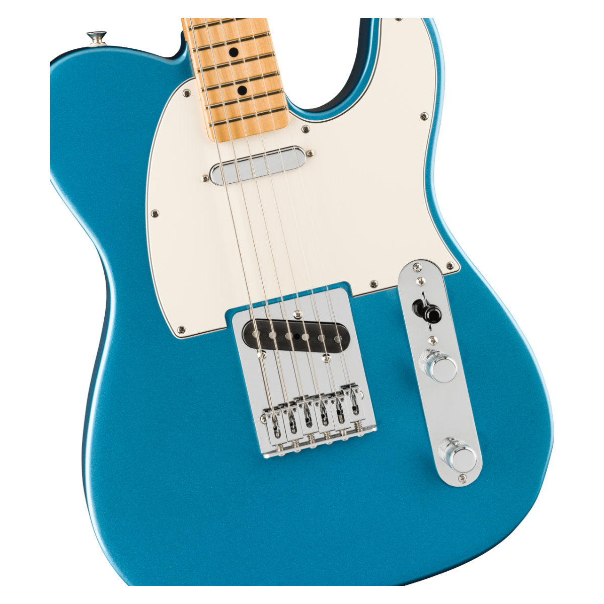 Fender 75th Anniversary Player II Baritone Telecaster Electric Guitar - Maple Fingerboard - Lake Placid Blue