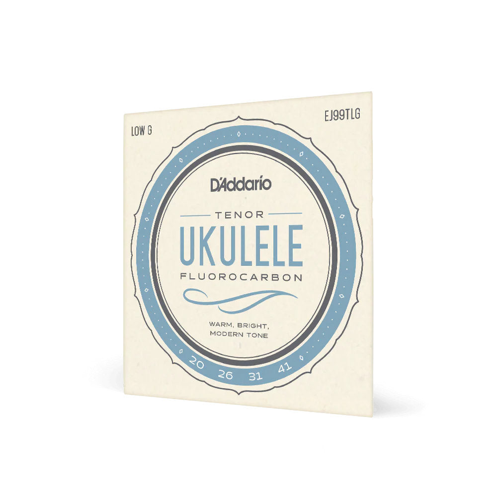 D'Addario EJ99TLG Tenor Ukulele Strings - Low-G Ukulele Set
