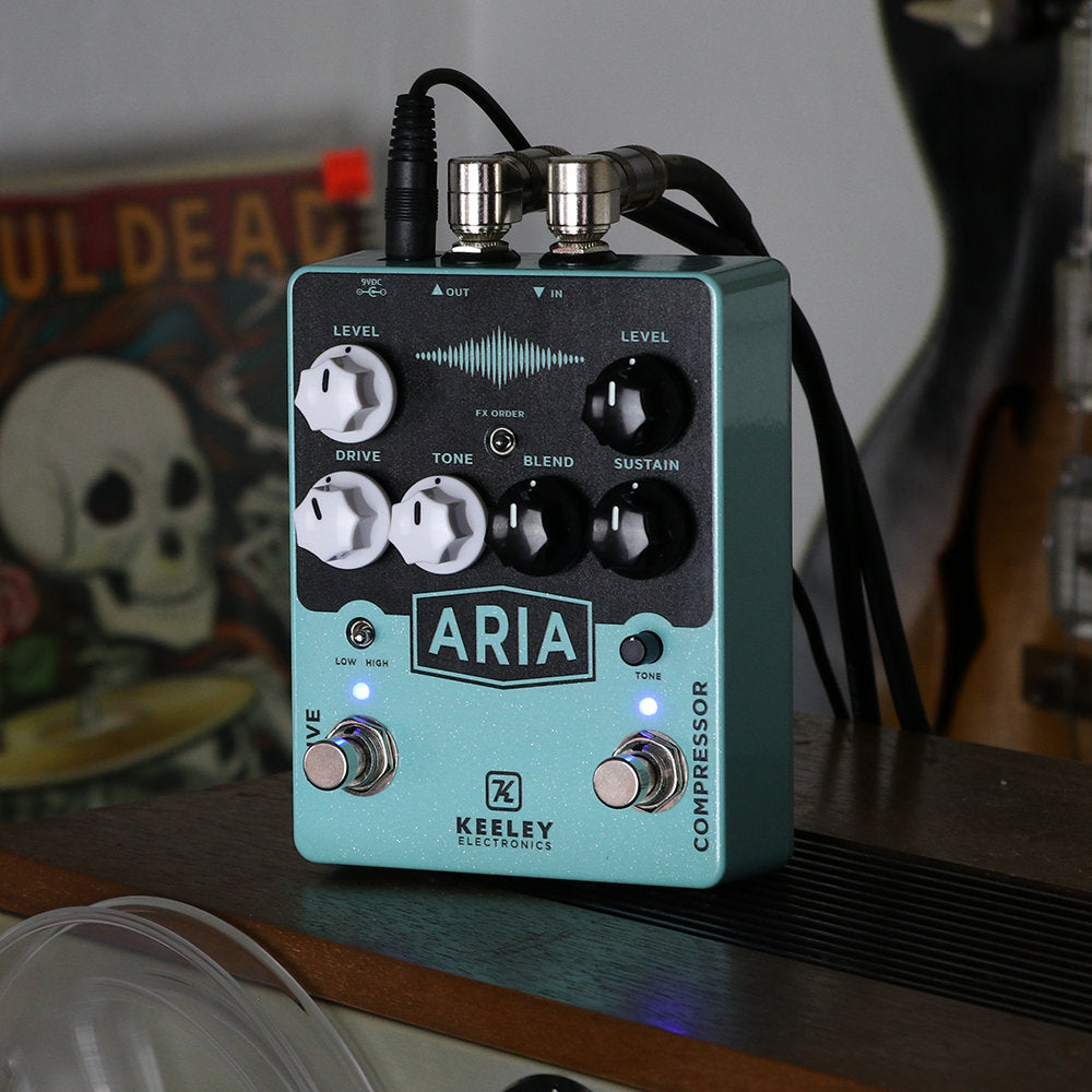 compressor drive pedal Keeley Aria Compressor Overdrive Pedal – Bananas At Large Inc.® Musical Instruments & Pro Audio
