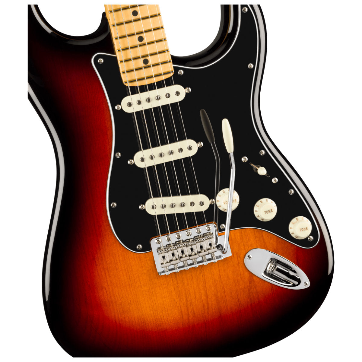 Fender American Professional Classic Stratocaster® Electric Guitar - Maple Fingerboard - 3-Color Sunburst