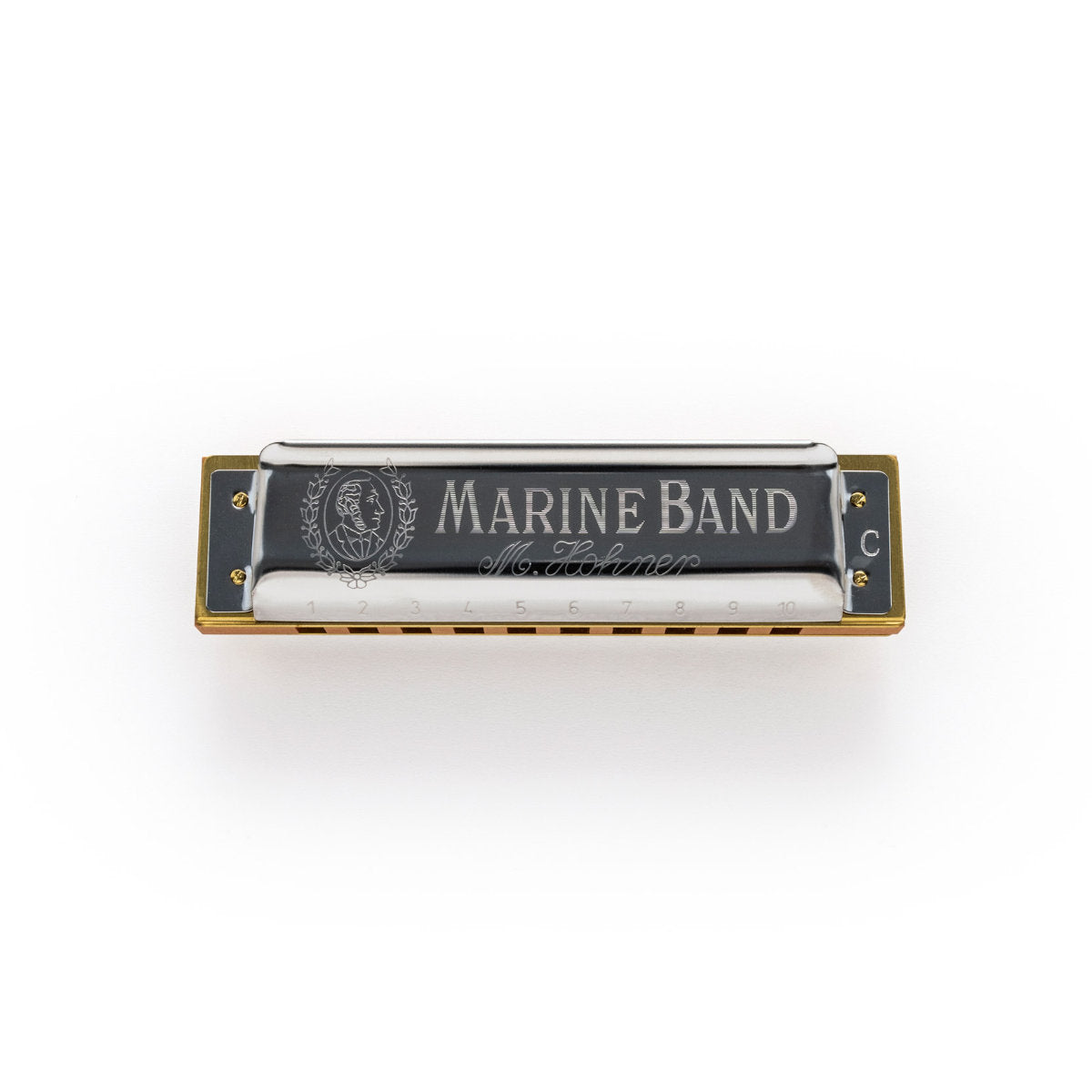 Hohner 1896BX-A Marine Band Harmonica - Key of A - Bananas at Large®