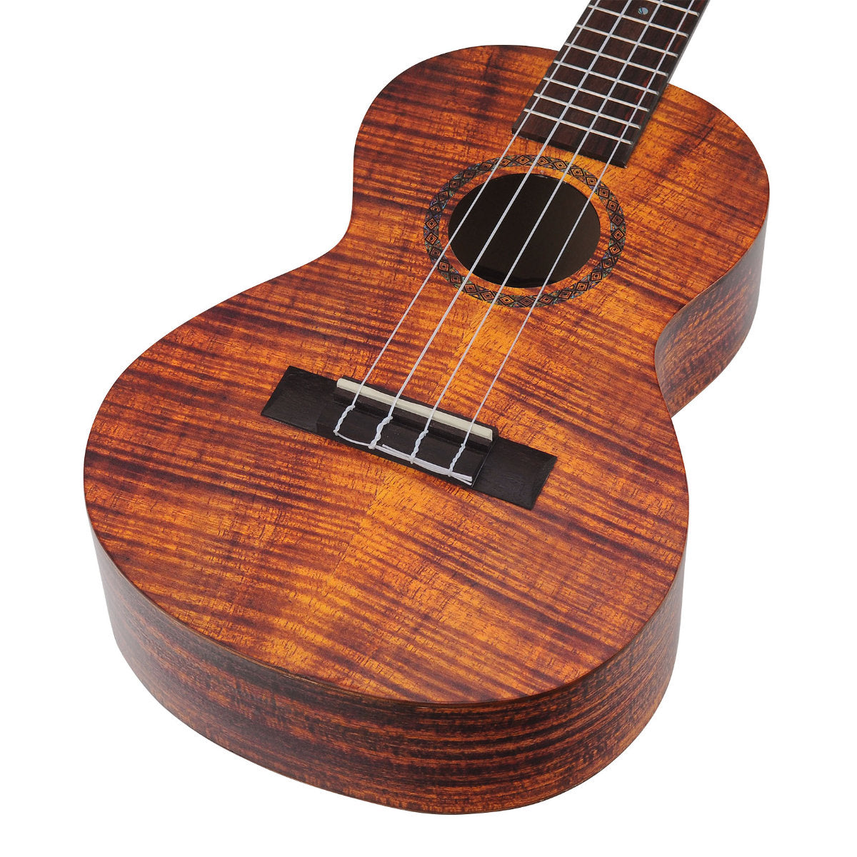 Mahalo MA3KA Artists Elite Series Tenor Ukulele - Koa Photo Flame