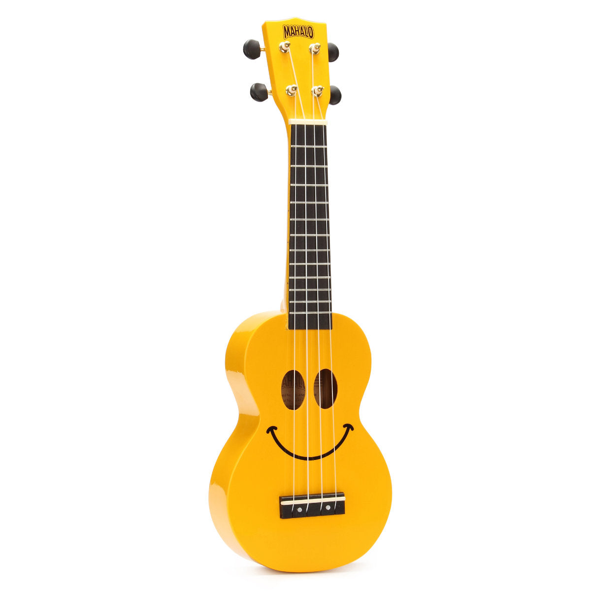 Mahalo USMILE-YW-U Smile Soprano Ukulele - Yellow - Bananas at Large®