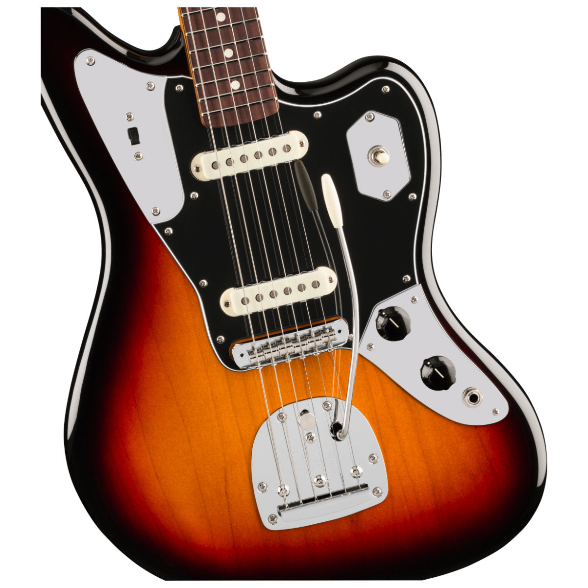 Fender American Professional Classic Jaguar® Electric Guitar - Rosewood Fingerboard - 3-Color Sunburst