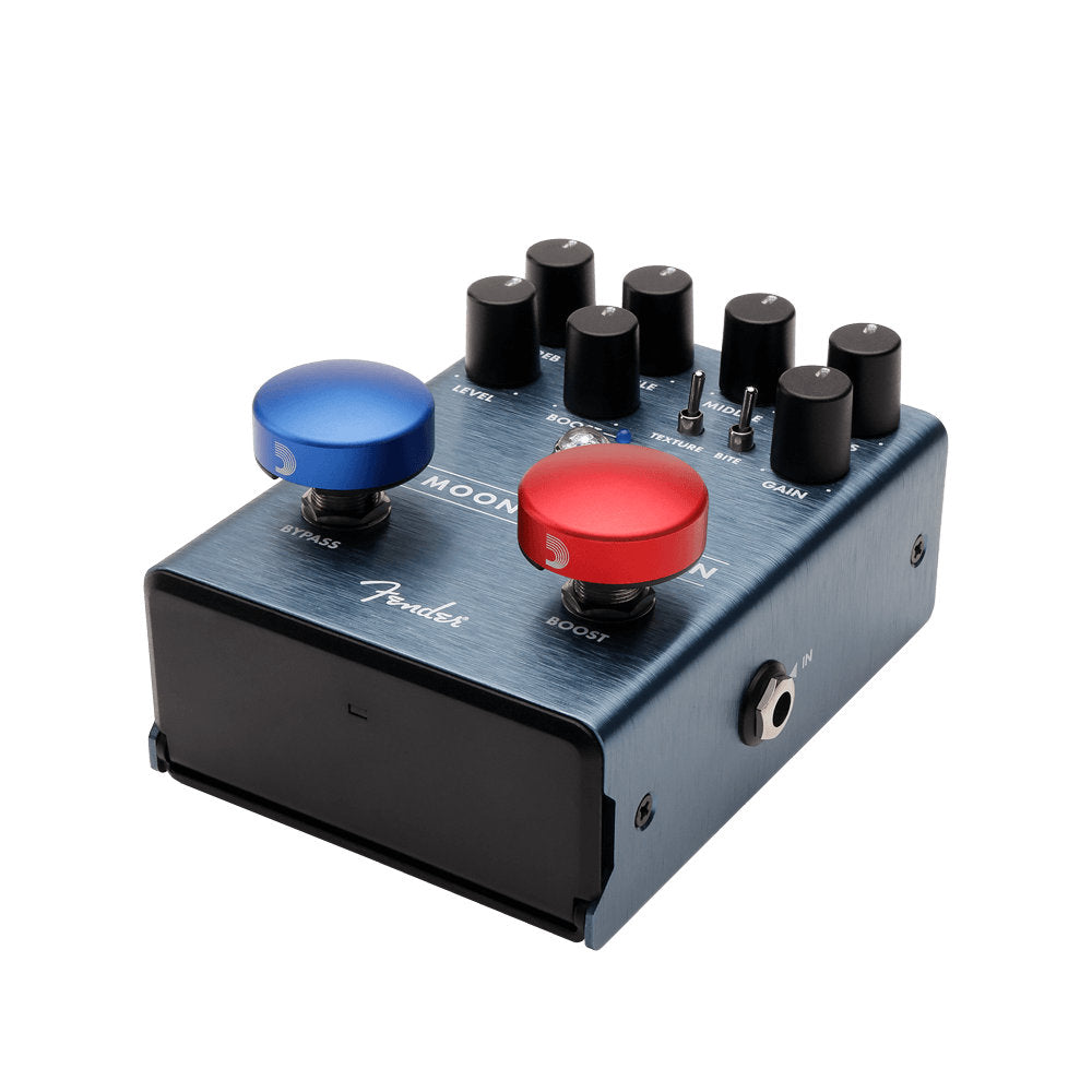 D'Addario XPND Footswitch Toppers - 2-Pack w/ 1 Blue & 1 Red