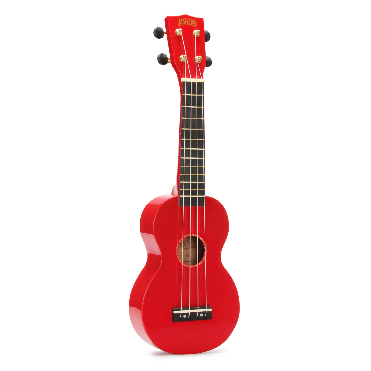 Mahalo MR1-RD Rainbow Soprano Ukulele - Red