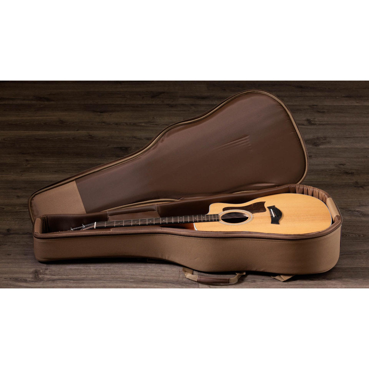 Taylor 214ce-K Acoustic-Electric Guitar w/ Structured Gig Bag Case - Bananas at Large®