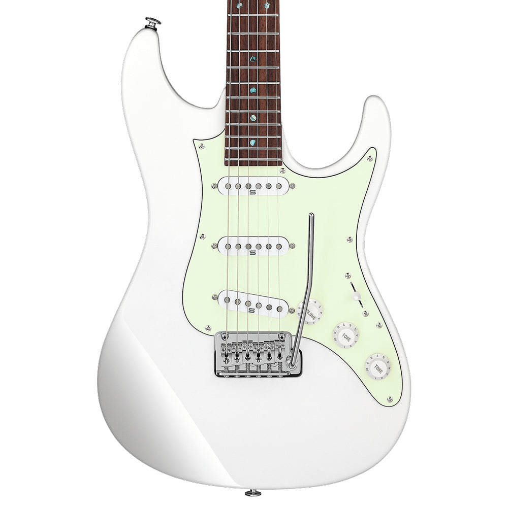 Ibanez LM1 Luca Mantovanelli Signature Electric Guitar w/ Case - Luna White