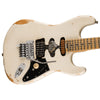 EVH Frankenstein Relic Series Open Box Electric Guitar, Maple Fingerboard - White *New Open Box Unit Never Sold*