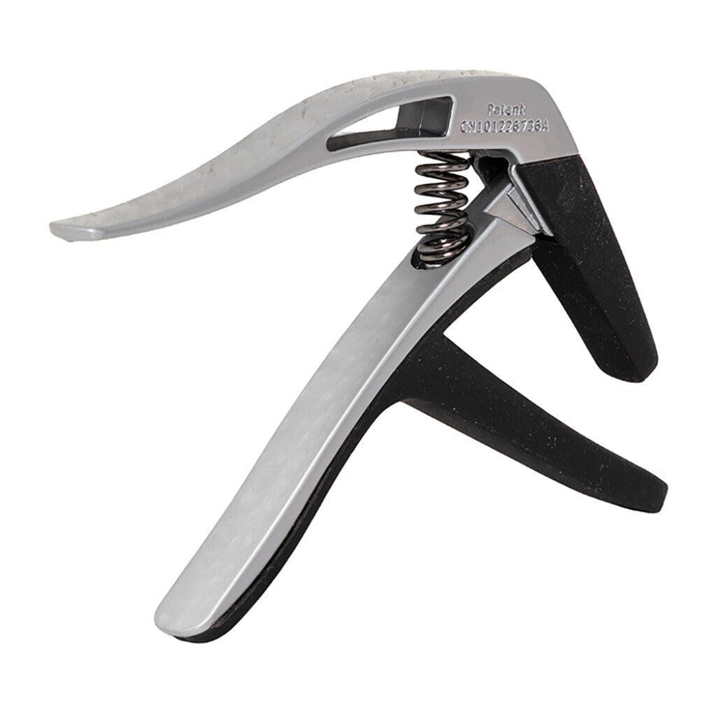 Stagg Curved Trigger Capo for Acoustic/Electric Guitar - Chrome