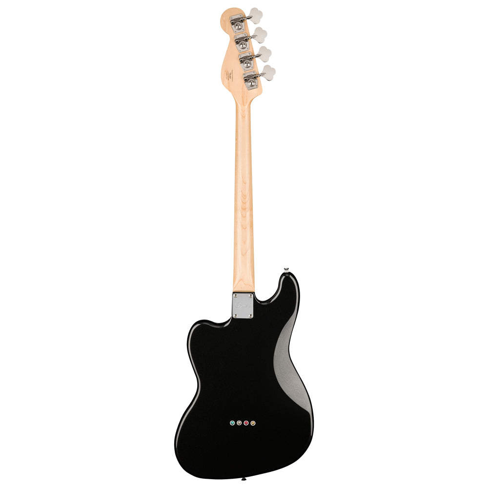 Fender Squier Paranormal Rascal Bass HH - Laurel Fingerboard - White Pearloid Pickguard - Metallic Black