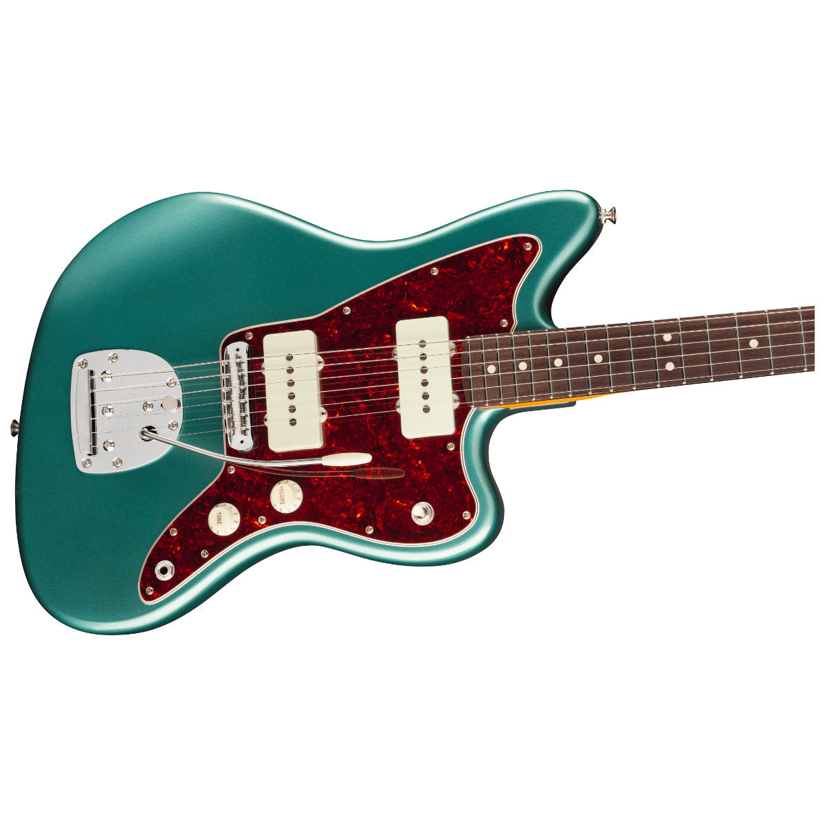 Fender American Professional Classic Jazzmaster® Electric Guitar - Rosewood Fingerboard - Faded Sherwood Green Metallic