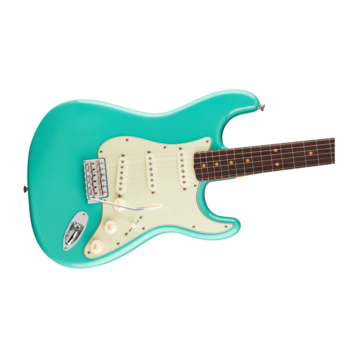 Fender Vintera III Early 60s Stratocaster Electric Guitar - Rosewood Fingerboard - Seafoam Green