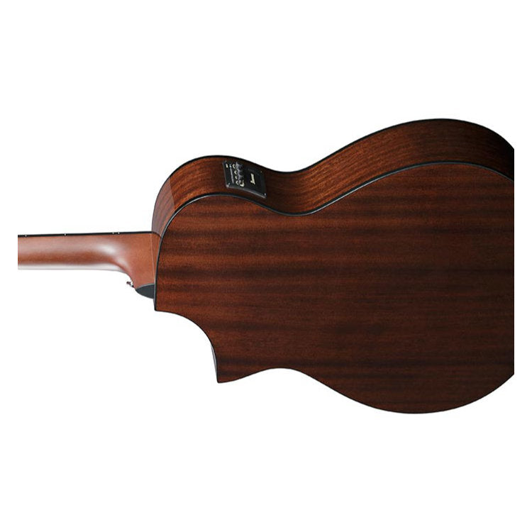 Ibanez AEWC16QA Acoustic-Electric Guitar - Transparent Emerald Burst High Gloss/Natural High Gloss