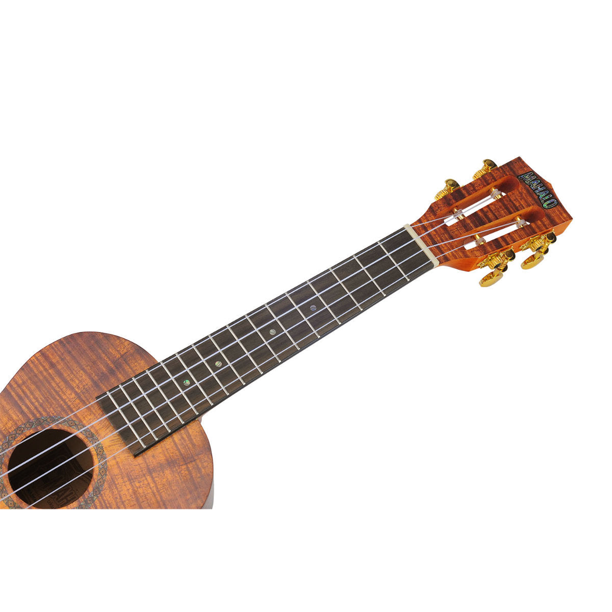Mahalo MA2KA Artists Elite Series Concert Ukulele - Koa Photo Flame - Bananas at Large®