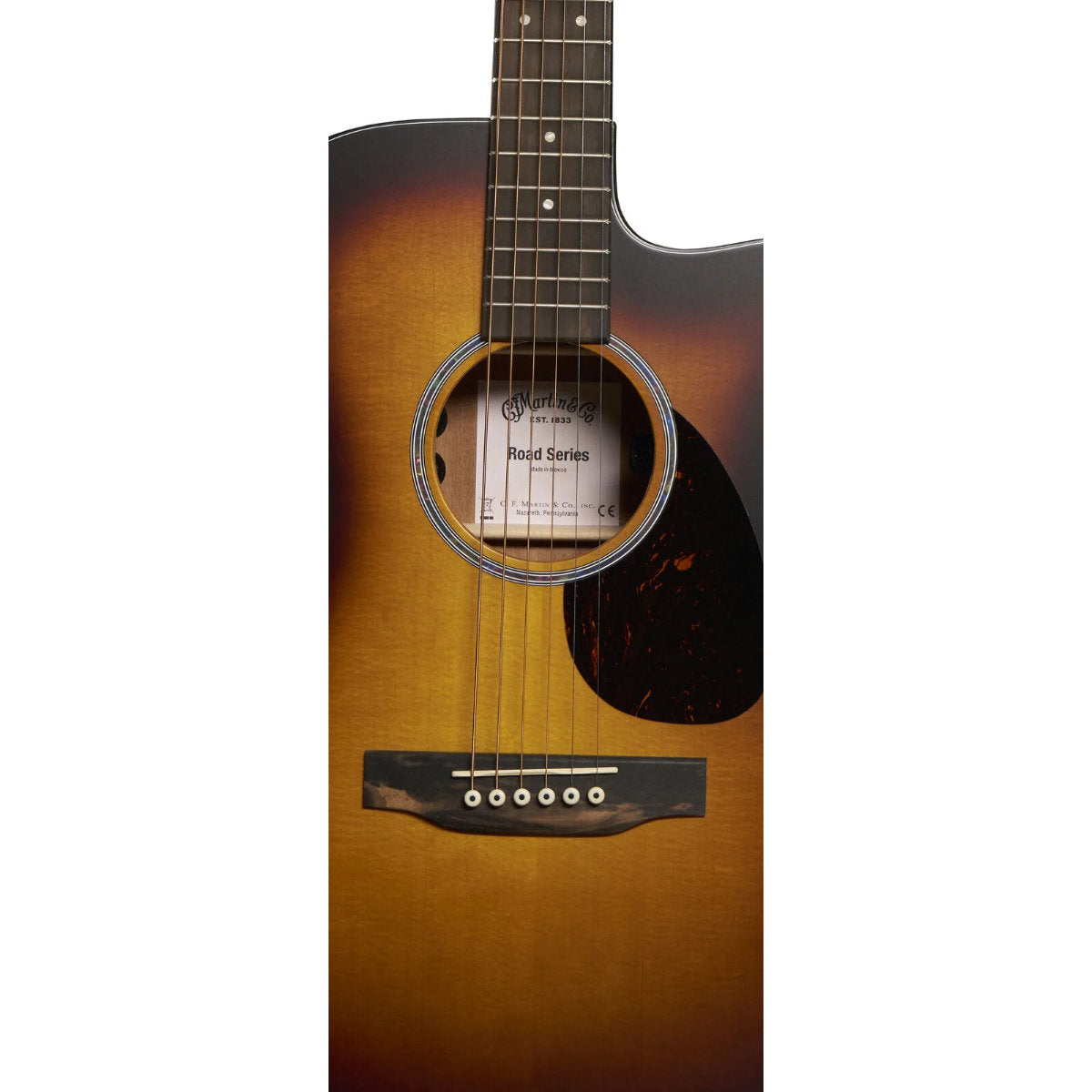 Martin Road Series OMC-10E Modern Burst Acoustic-Electric Guitar
