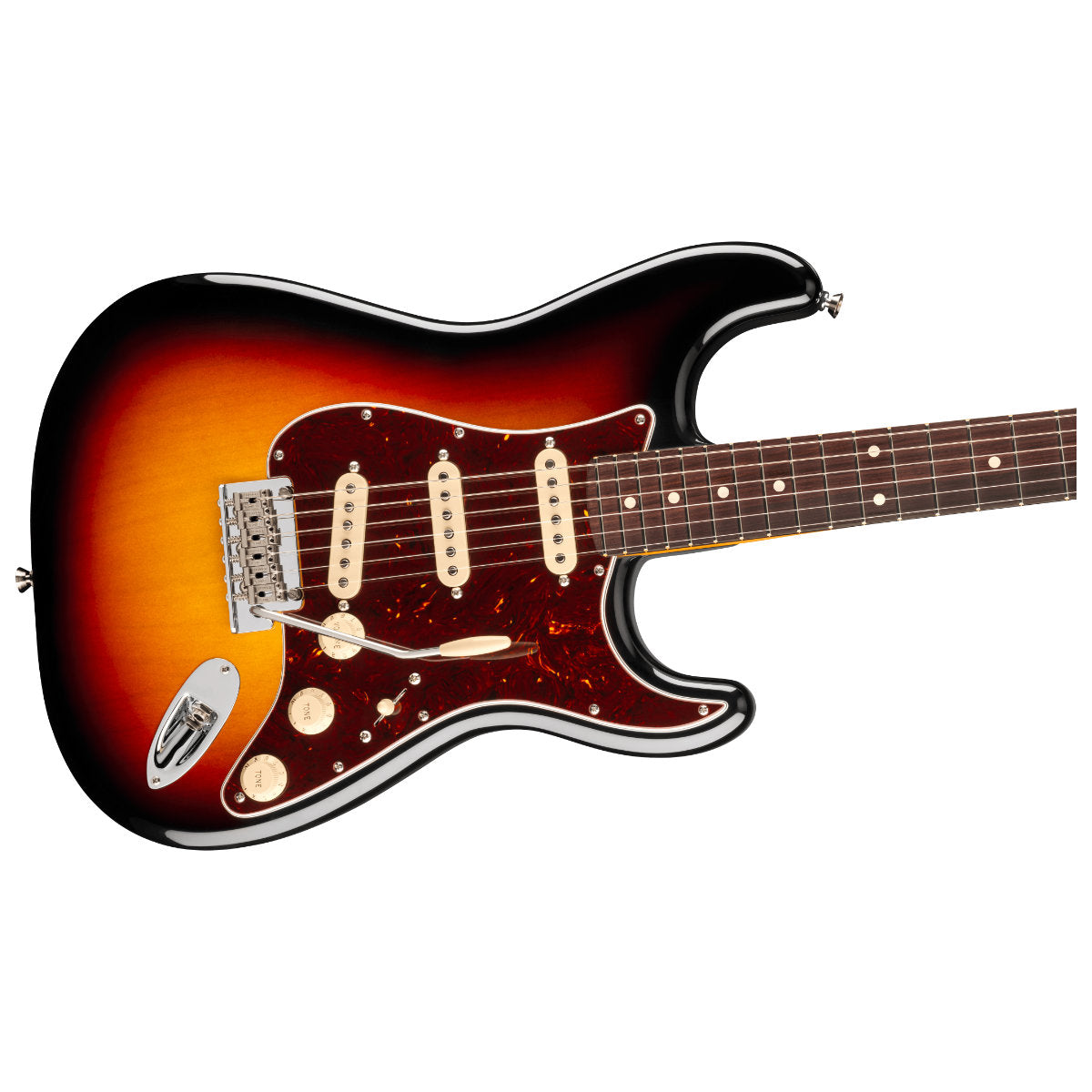Fender American Professional Stratocaster Electric Guitar - Rosewood Fingerboard - 3-Color Sunburst