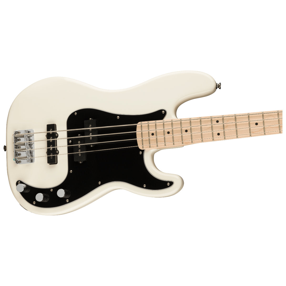 Fender Squier Affinity Precision Bass PJ, Maple Fingerboard, Black Pickguard - Olympic White