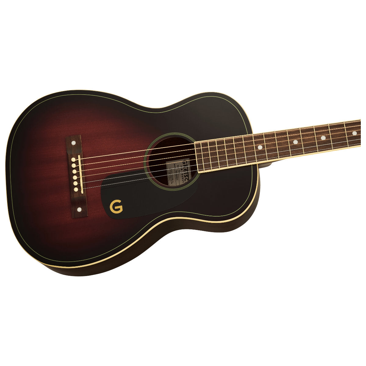 Gretsch Jim Dandy Parlor Acoustic Guitar - Walnut Fingerboard - Deep Cherry Burst