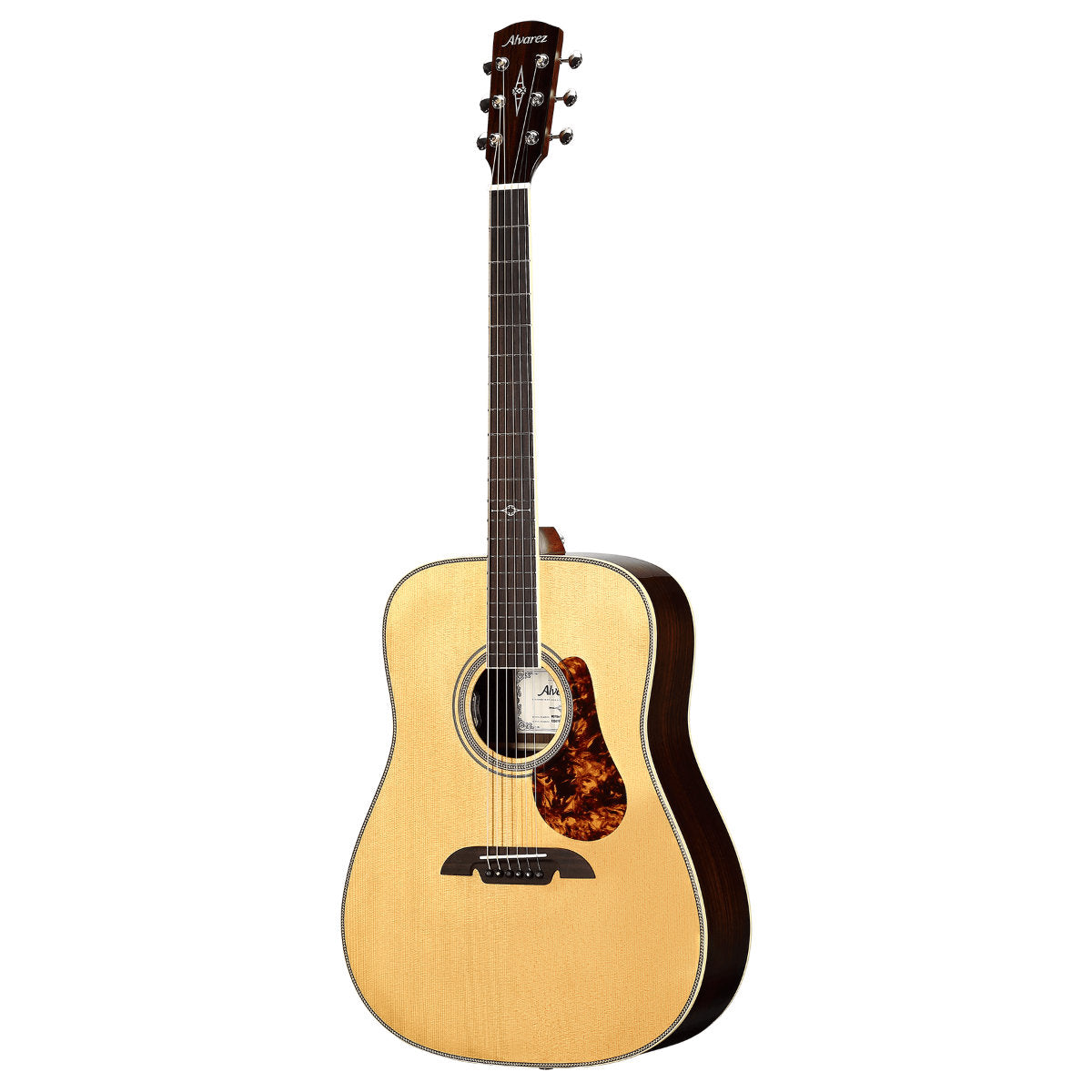 Alvarez Masterworks Series Dreadnought Acoustic-Electric Guitar - Solid AAA Sitka/Rosewood - Natural
