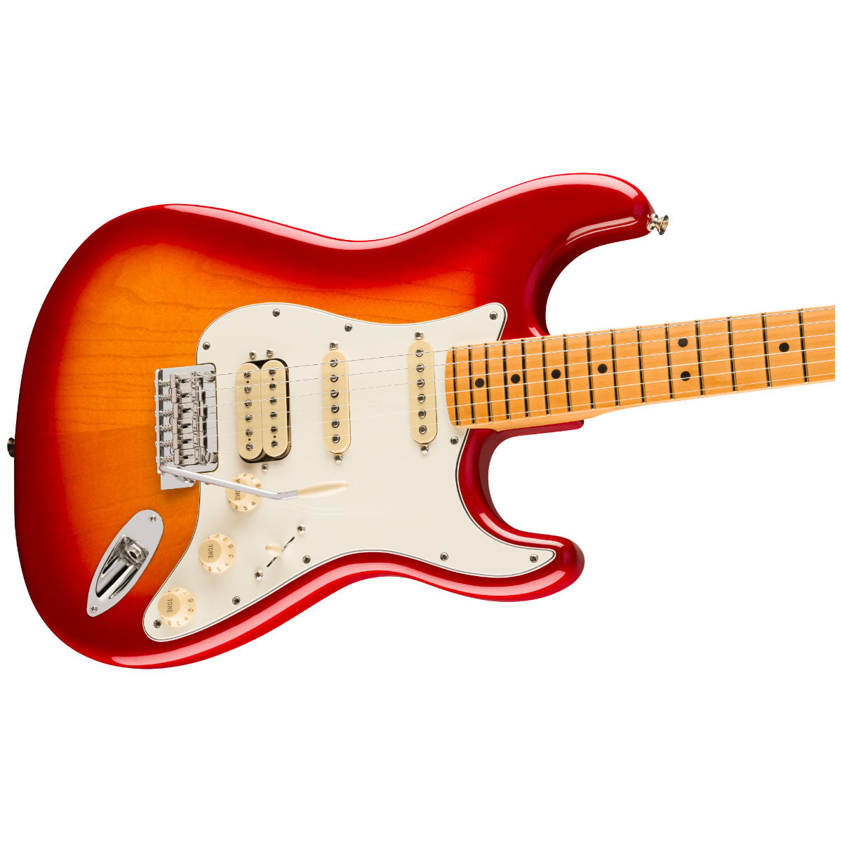 Fender Player II Stratocaster HSS Electric Guitar - Maple Fingerboard - Aged Cherry Burst