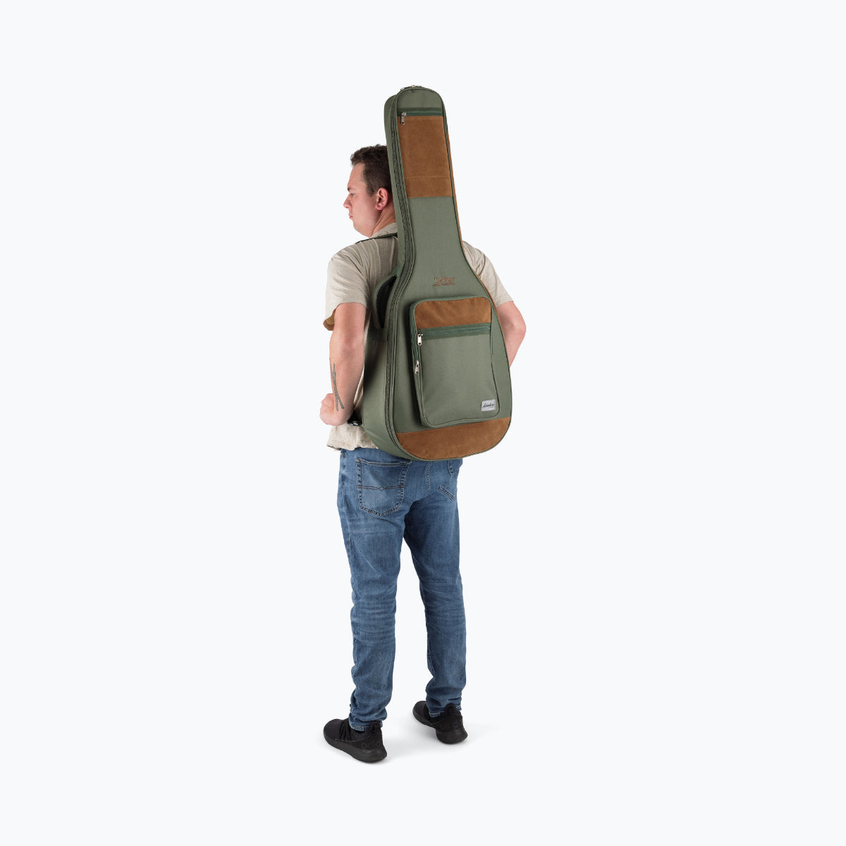 On-Stage Adventure Series Acoustic Guitar Gig Bag - Green