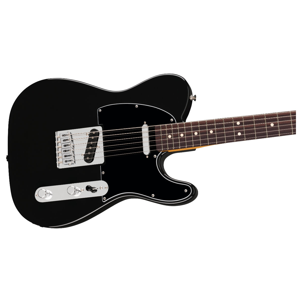 Fender 75th Anniversary Player II Baritone Telecaster Electric Guitar - Rosewood Fingerboard - Black