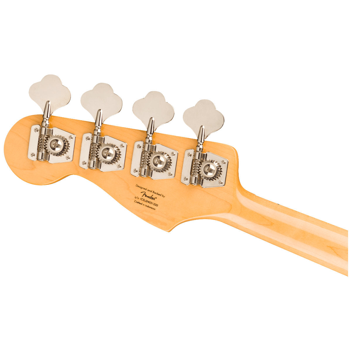 Fender Squier Classic Vibe™ Active '70s Jazz Bass® Electric Bass - Maple Fingerboard - Black Pickguard - Mocha