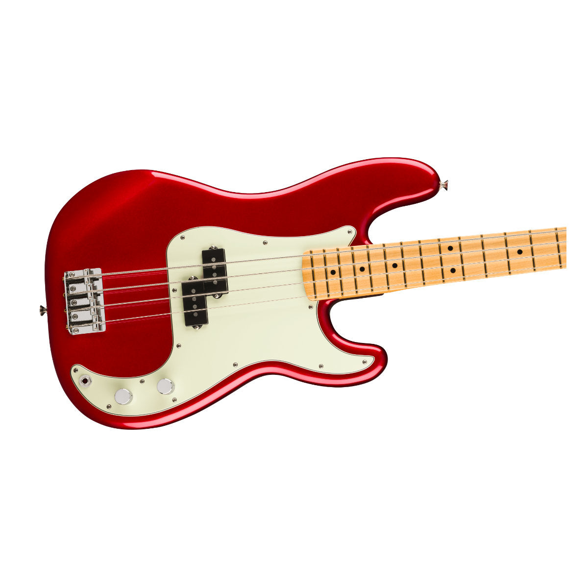 Fender 75th Anniversary Player II Precision Bass - Maple Fingerboard - Candy Apple Red