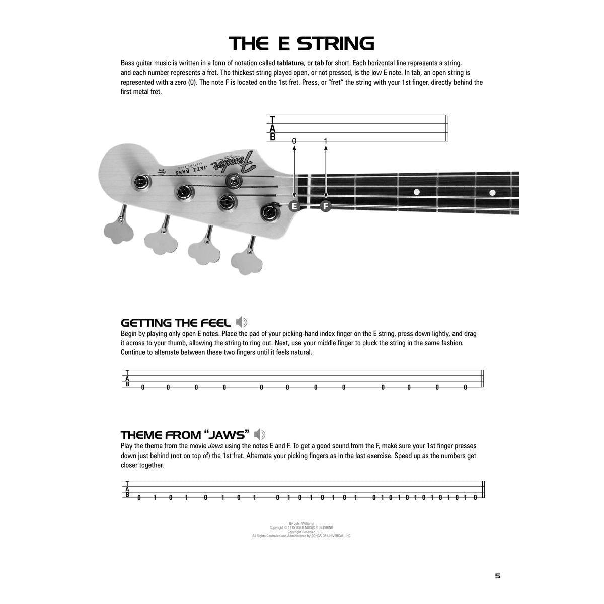 Hal Leonard Bass Tab Method Combo Edition of Books 1 & 2 - Bananas at Large®