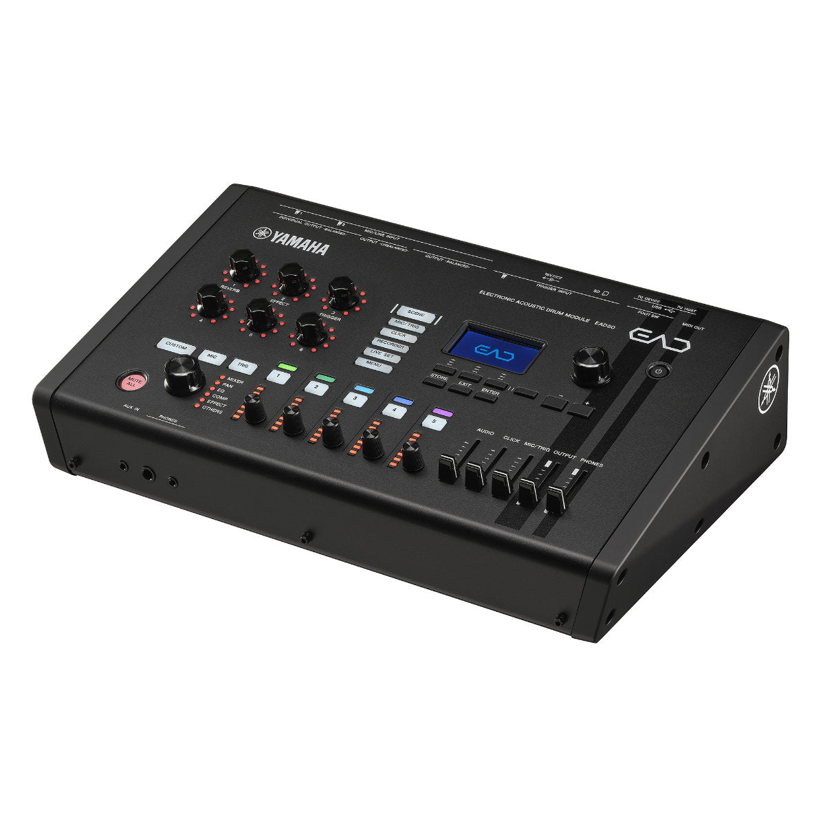 Yamaha EAD50 Professional-Grade Electronic Acoustic Drum Module w/ Stereo Condenser Mic and Trigger Pickup