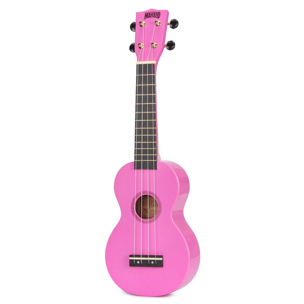 Mahalo MR1-PK Rainbow Soprano Ukulele - Pink
