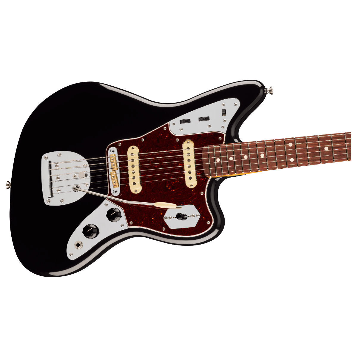 Fender American Professional Jaguar Electric Guitar - Rosewood Fingerboard - Black