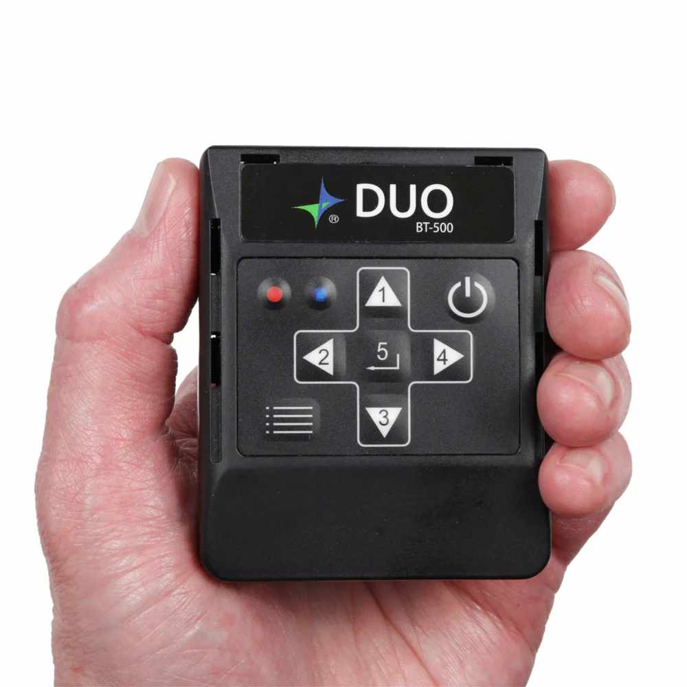 AirTurn DUO 500 Dual Wireless Pedal Controller with Removable Bluetooth Handheld Remote - Bananas at Large®