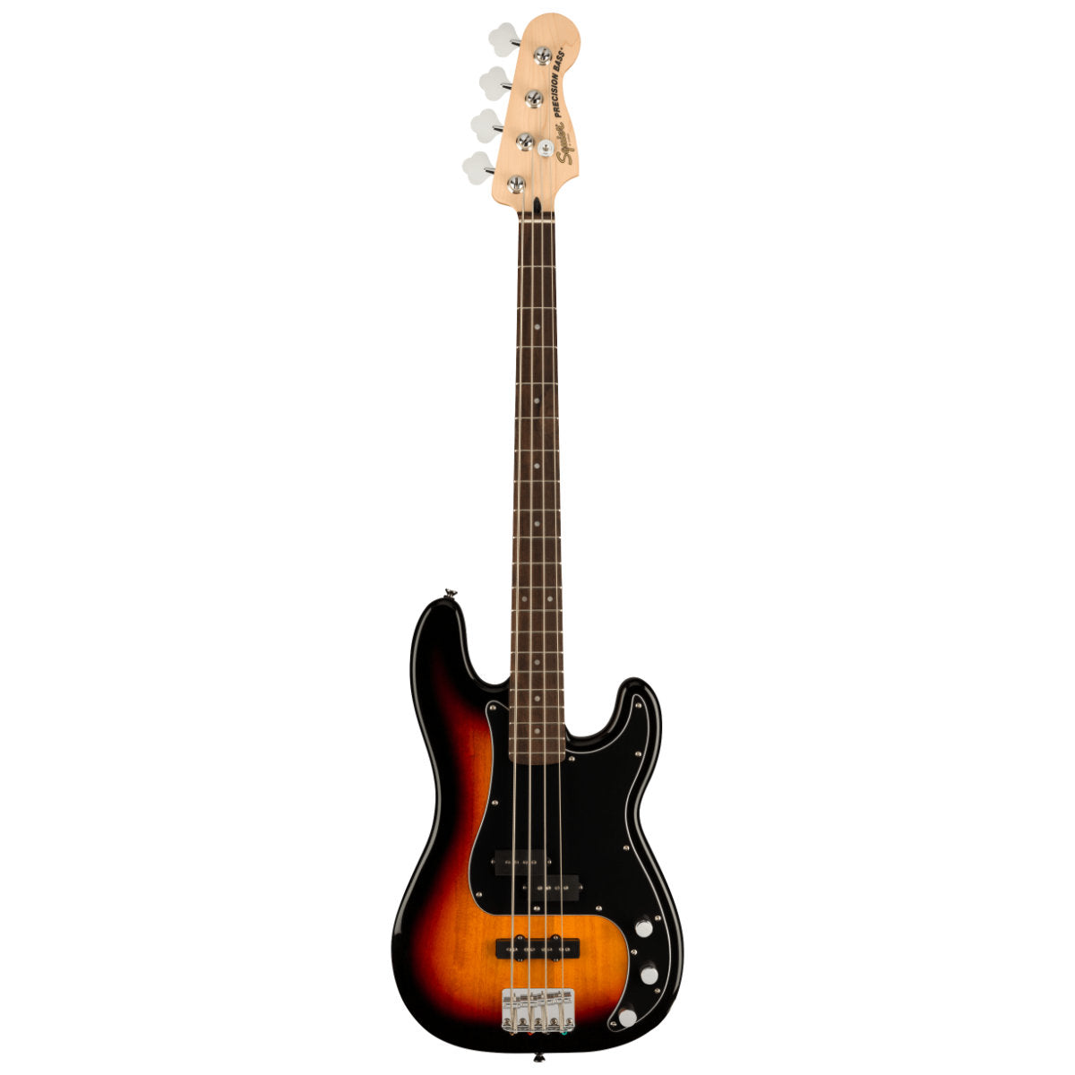 Fender Squier Affinity Precision Bass PJ Pack w/Gig Bag, Rumble 15 Amp - 3-Color Sunburst