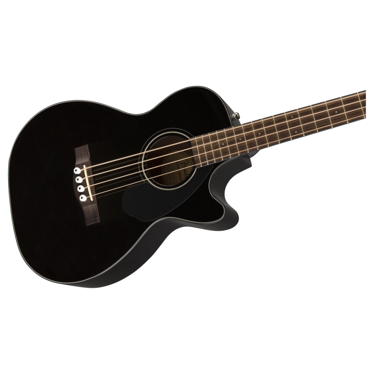 Fender CB-60SCE Acoustic-Electric Bass - Laurel Fingerboard - Black