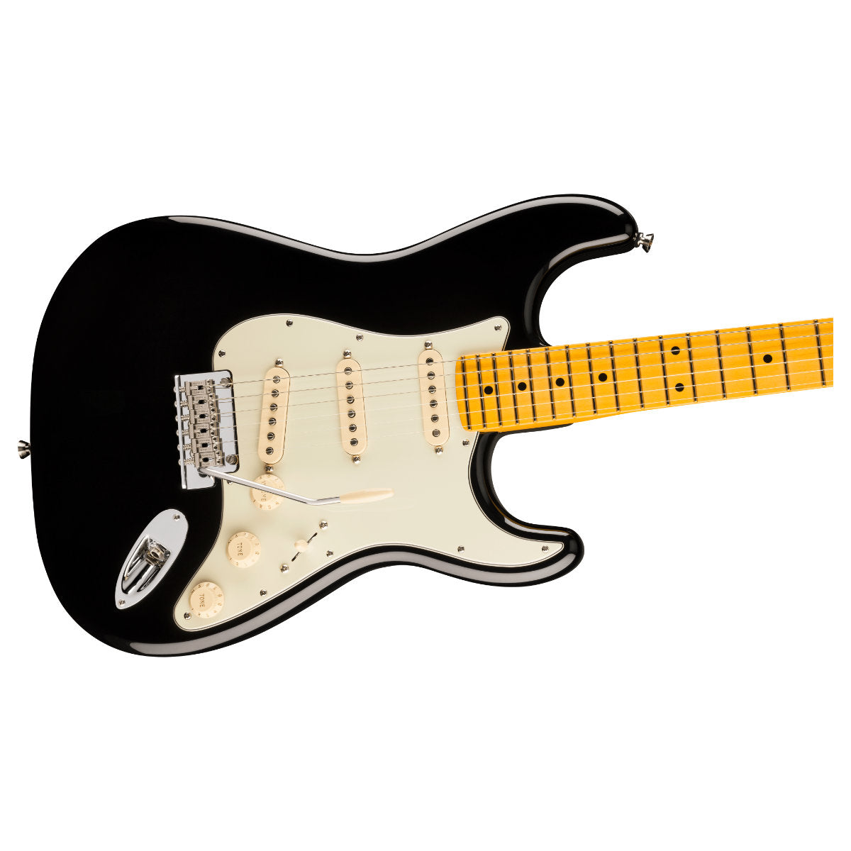 Fender American Professional Stratocaster Electric Guitar - Maple Fingerboard - Black