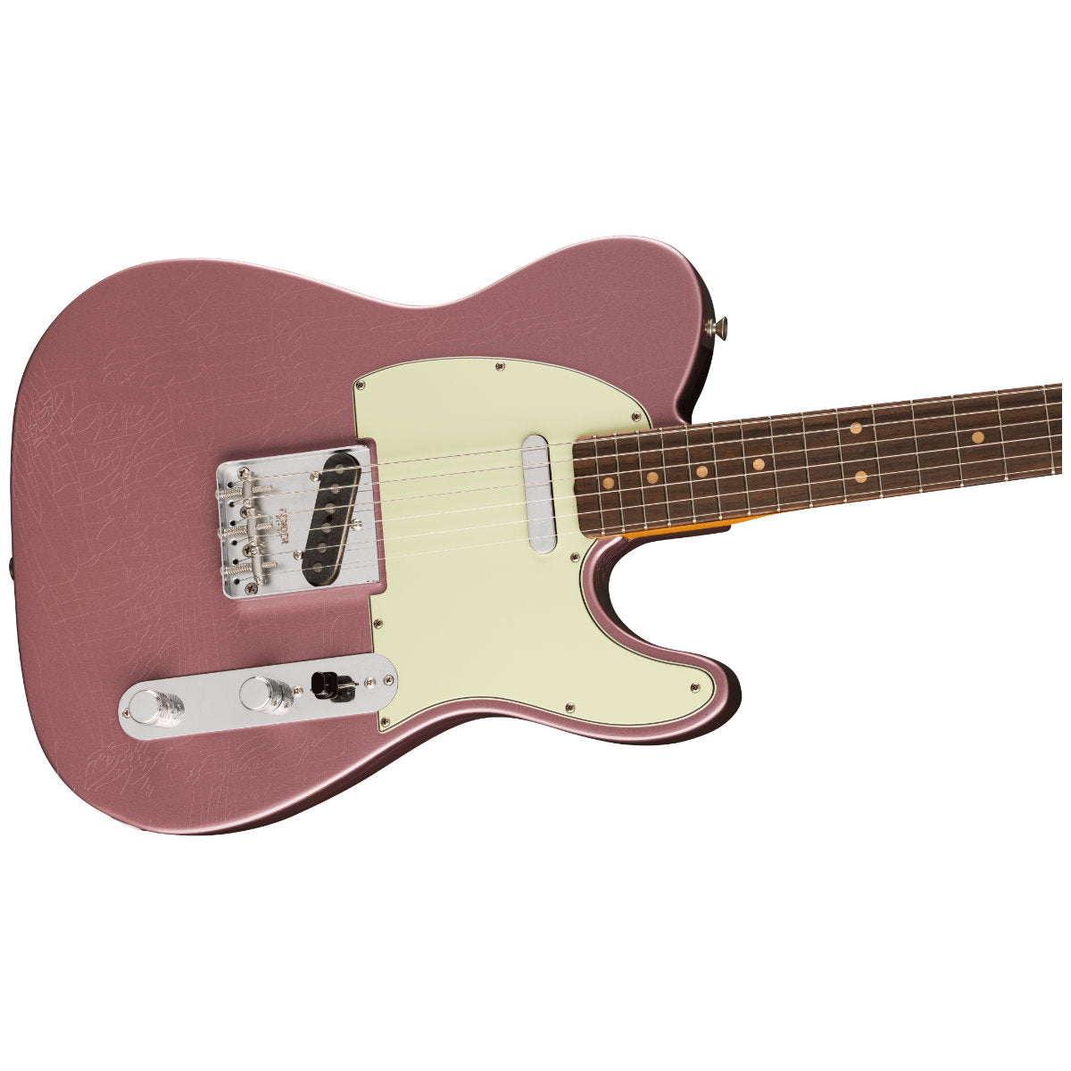 Fender Limited Edition Vintera® II Road Worn® '60s Telecaster® Electric Guitar - Rosewood Fingerboard - Burgundy Mist Metallic - Bananas at Large®