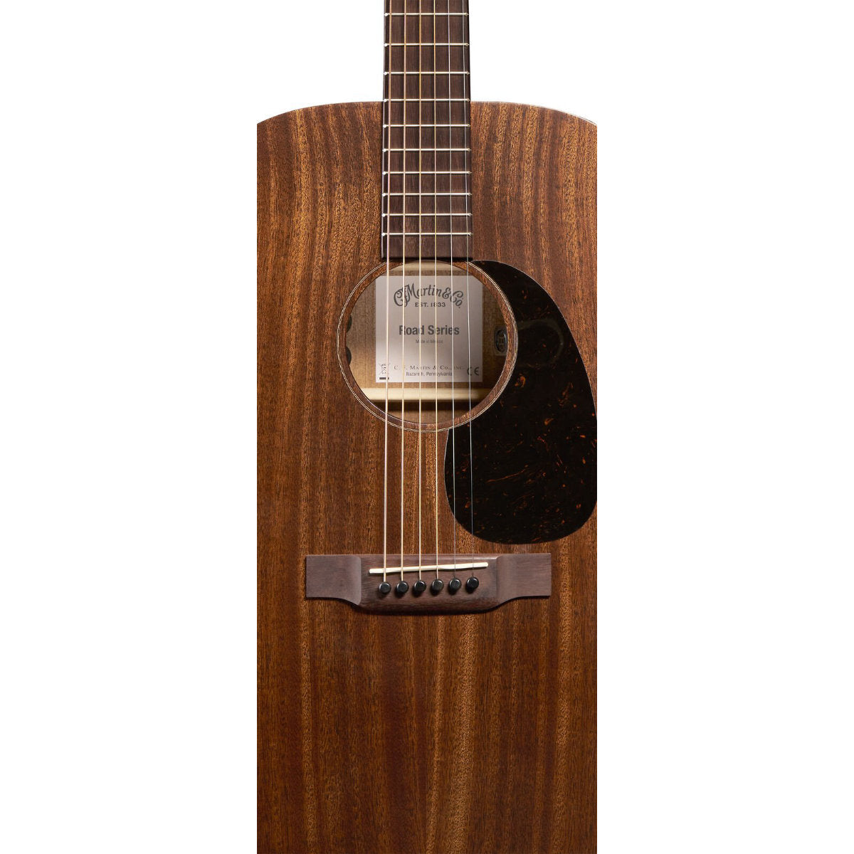 Martin Road Series D-10E Retro Sapele Acoustic-Electric Guitar