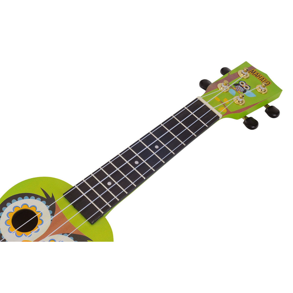 Mahalo MA1WL Art II Series Soprano Ukulele - Owl Motiff