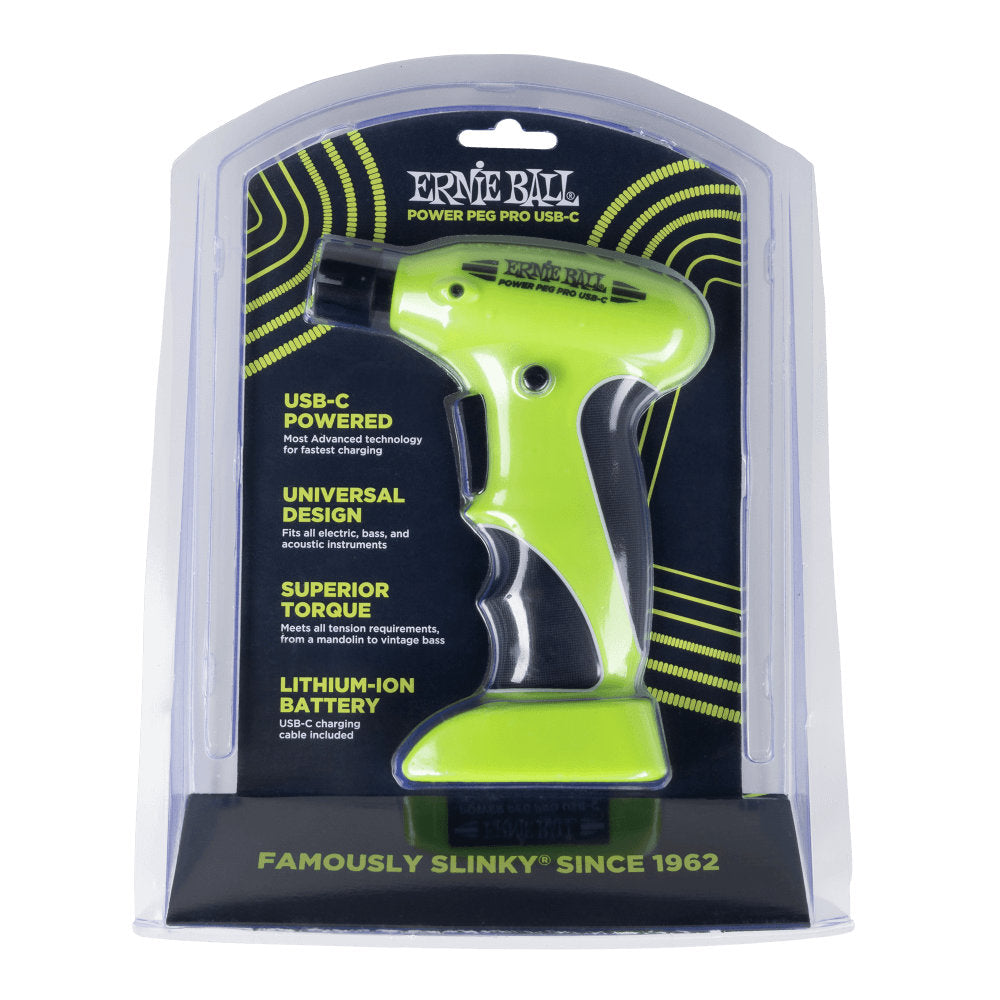 Ernie Ball Power Peg Pro USB-C String Winder - Bananas at Large®